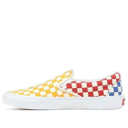 Vans: Многоцветные кроссовки  Classic Slip On