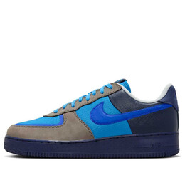 Nike: Голубые кроссовки  Air Force 1 Low