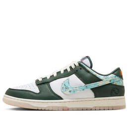 Nike: Многоцветные кроссовки  Dunk Low