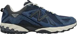 New Balance: Синие кроссовки 