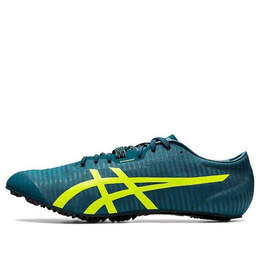 Asics: Жёлтые кроссовки 