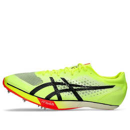 Asics: Жёлтые кроссовки 