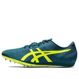 Asics: Жёлтые кроссовки 