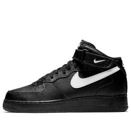 Nike: Чёрные кроссовки  Air Force 1