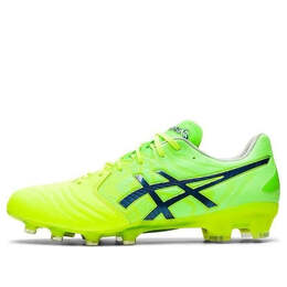 Asics: Жёлтые кроссовки 