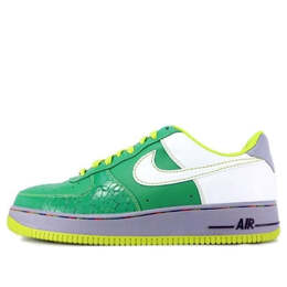 Nike: Зелёные кроссовки  Air Force 1 Low