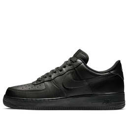 Nike: Чёрные кроссовки  Air Force 1