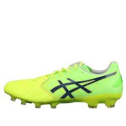 Asics: Жёлтые кроссовки 