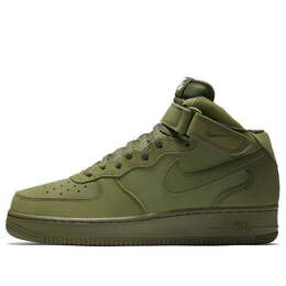 Nike: Зелёные кроссовки  Air Force 1