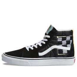 Vans: Чёрные кроссовки  Sk8-Hi