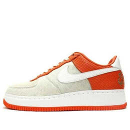 Nike: Оранжевые кроссовки  Air Force 1 Low