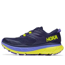 Hoka One One: Чёрные кроссовки 