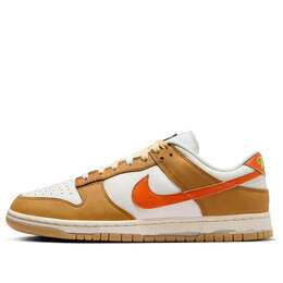 Nike: Оранжевые кроссовки  Dunk Low Retro