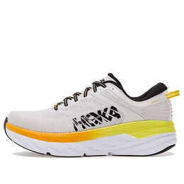 Hoka One One: Жёлтые кроссовки 