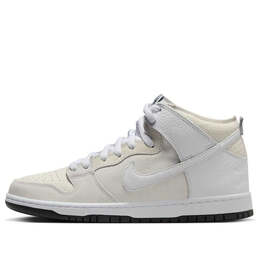 Nike: Белые кроссовки  SB Dunk High