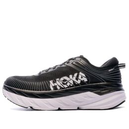 Hoka One One: Чёрные кроссовки 