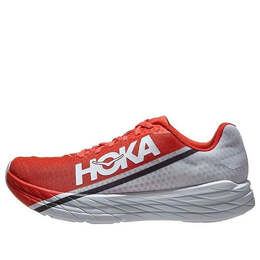 Hoka One One: Красные кроссовки 