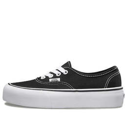 Vans: Чёрные кроссовки  Authentic