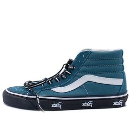 Vans: Голубые кроссовки  Sk8-Hi