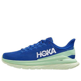 Hoka One One: Голубые кроссовки 