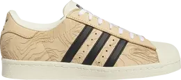 Adidas: Бежевые кроссовки  Superstar