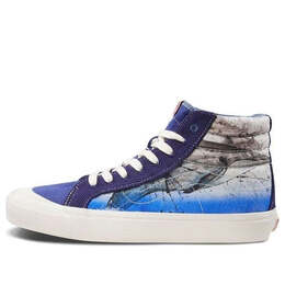 Vans: Синие кроссовки 