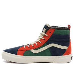 Vans: Синие кроссовки  Sk8-Hi