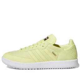 Adidas: Жёлтые кроссовки  Samba