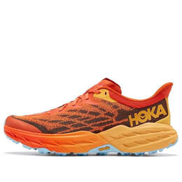 Hoka One One: Жёлтые кроссовки 