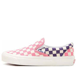 Vans: Розовые кроссовки  Classic Slip On