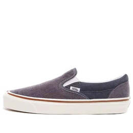 Vans: Синие кроссовки  Classic Slip On