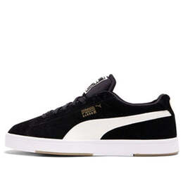 PUMA: Чёрные кроссовки  Suede