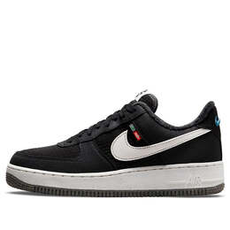 Nike: Чёрные кроссовки  Air Force 1