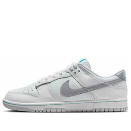 Nike: Белые кроссовки  Dunk Low Retro