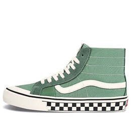 Vans: Зелёные кроссовки  Sk8-Hi 138 Decon