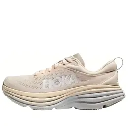 Hoka One One: Бежевые кроссовки 