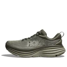 Hoka One One: Зелёные кроссовки 