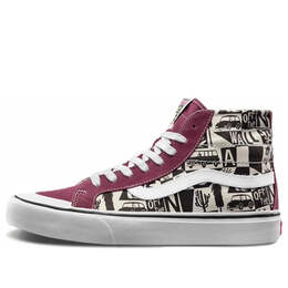 Vans: Красные кроссовки  Sk8-Hi