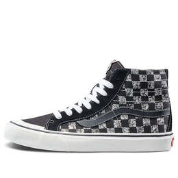 Vans: Чёрные кроссовки  Sk8-Hi
