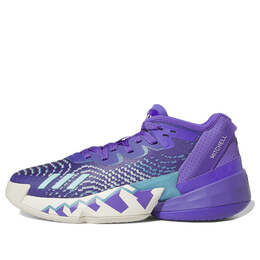 Adidas: Фиолетовые кроссовки 