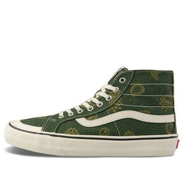 Vans: Зелёные кроссовки  Sk8-Hi 138 Decon