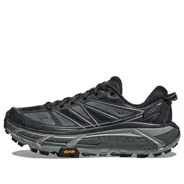 Hoka One One: Чёрные кроссовки 