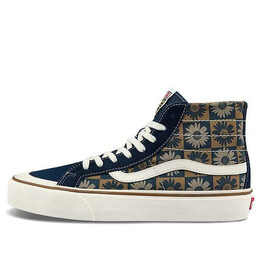 Vans: Голубые кроссовки  Sk8-Hi