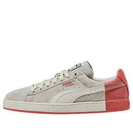 PUMA: Белые кроссовки  Suede