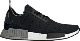 Adidas: Чёрные кроссовки  NMD_R1 Primeknit