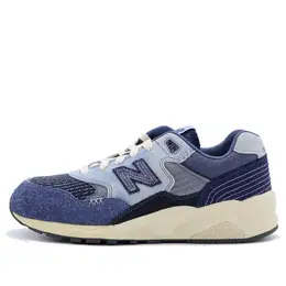 New Balance: Синие кроссовки 