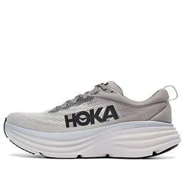 Hoka One One: Серые кроссовки 