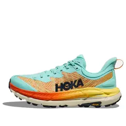 Hoka One One: Зелёные кроссовки 