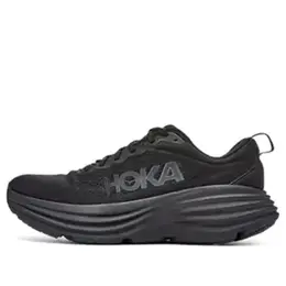 Hoka One One: Чёрные кроссовки 