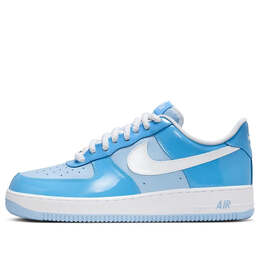 Nike: Голубые кроссовки  Air Force 1 Low